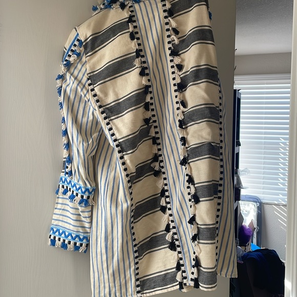 Cotton Boho jacket/top/swimsuit cover - Picture 6 of 8